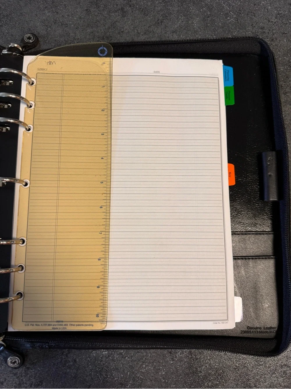 Vintage Franklin Covey Leather Binder